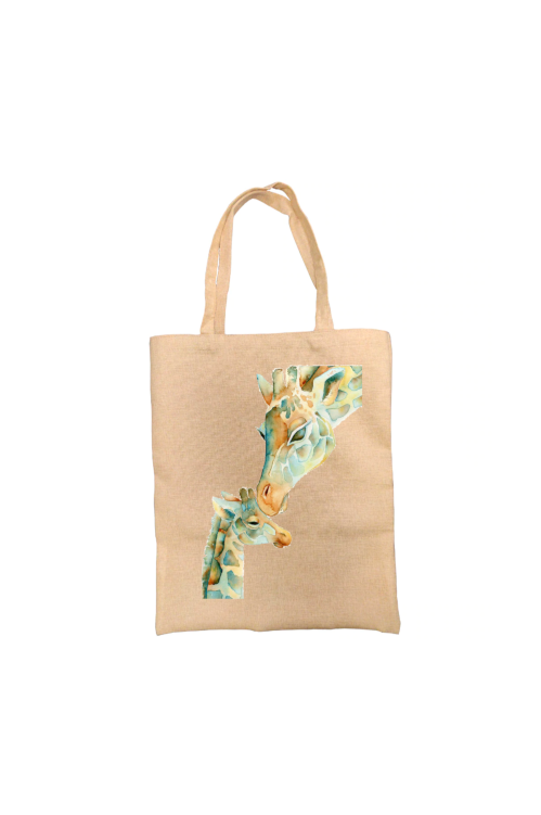 Giraffe Tote Bag, Giraffe Bag, Personalised Tote Bag